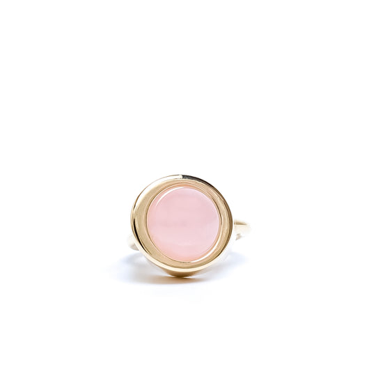 Compass Rose Quartz Ring