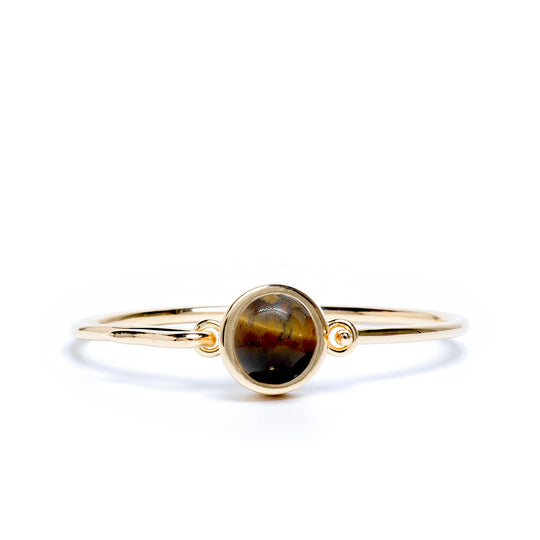 Compass Tigers Eye Bangle