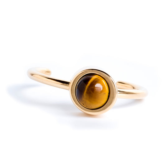 Compass Tiger's Eye Cuff