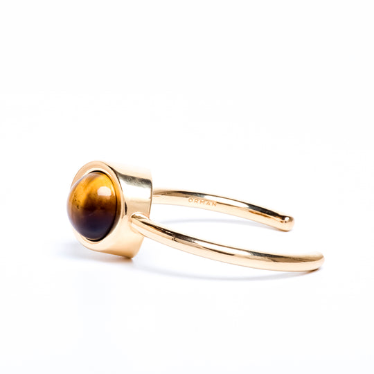 Compass Tiger's Eye Cuff