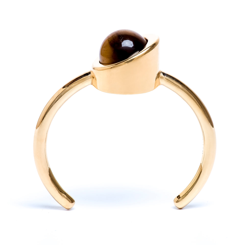 Compass Tiger's Eye Cuff