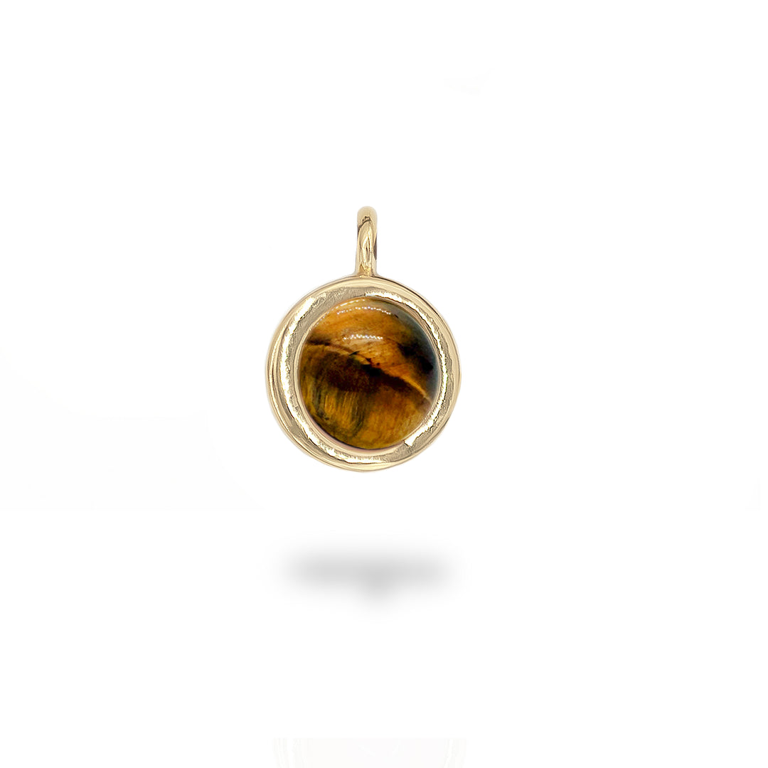 Compass Tiger's Eye Pendant