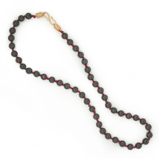 Garnet Strand Necklace