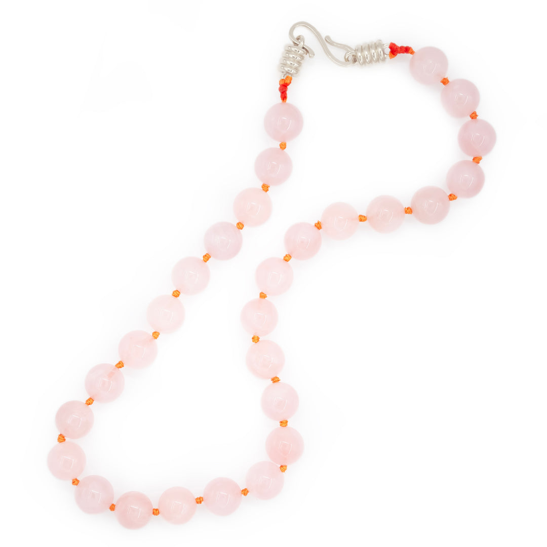 Rose Quartz Strand Necklace