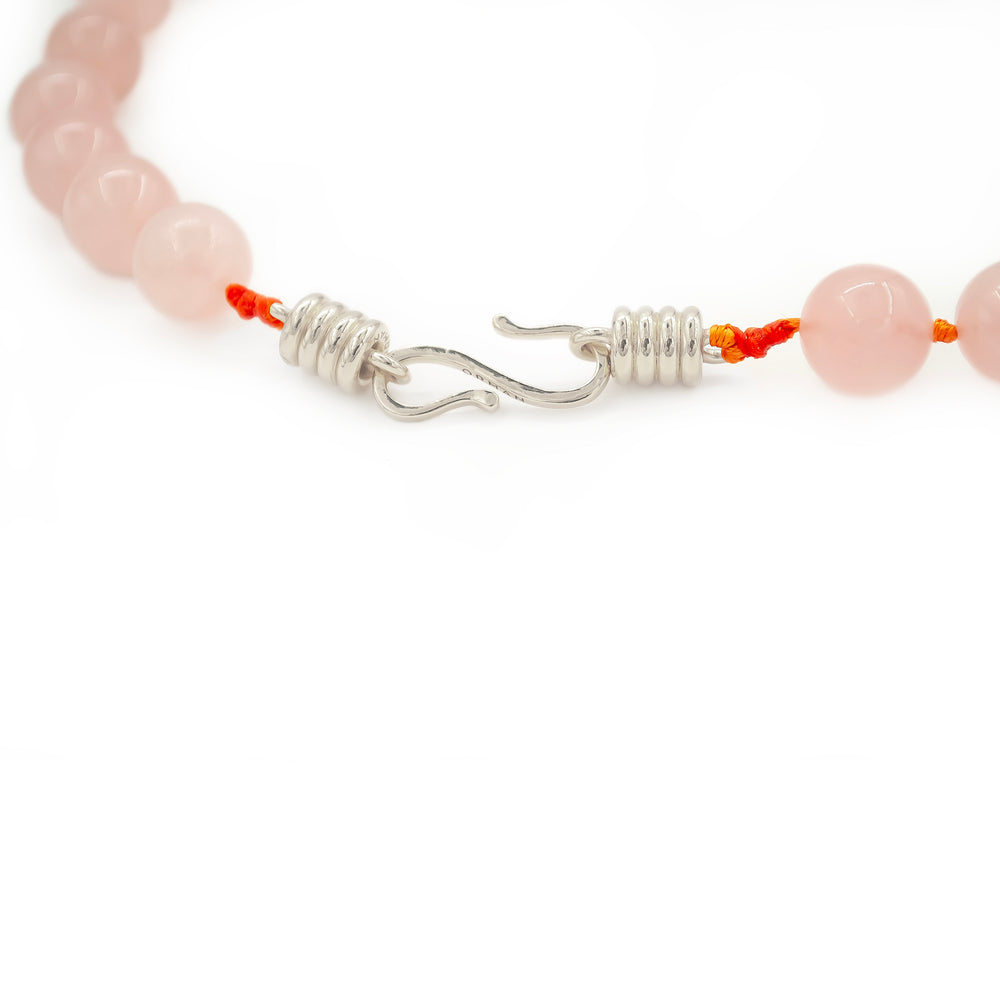 Rose Quartz Strand Necklace