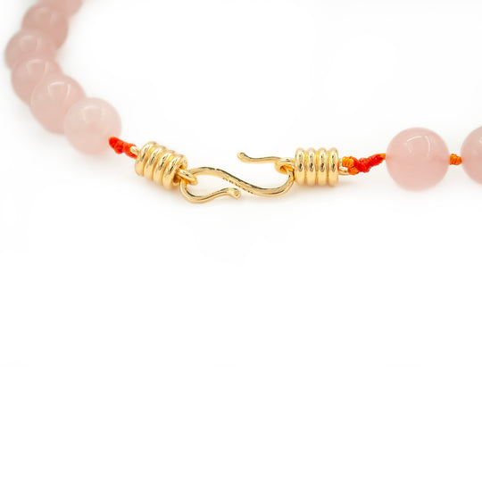 Rose Quartz Strand Necklace