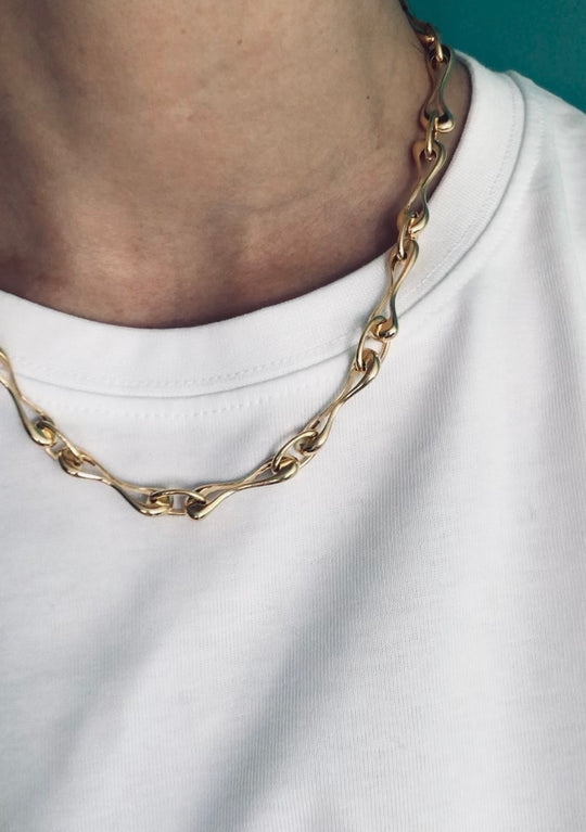Sail Link Chain Necklace