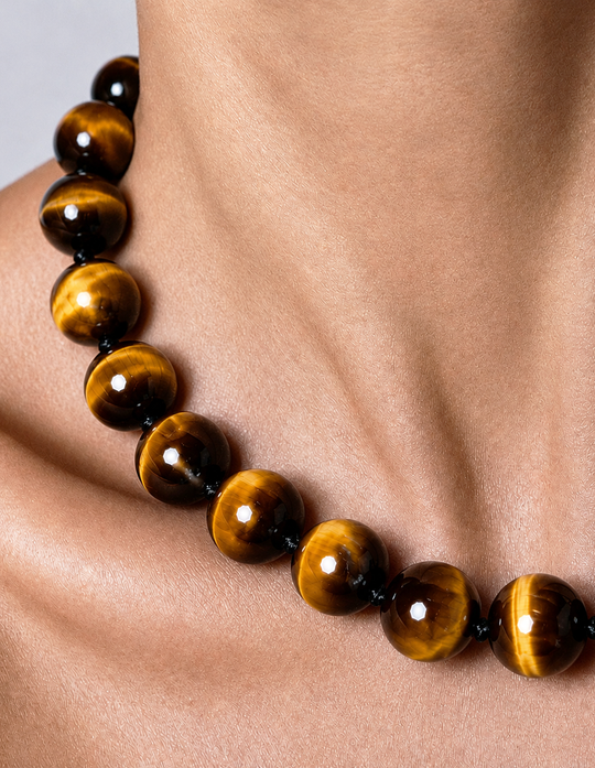 Tiger's Eye Strand Necklace