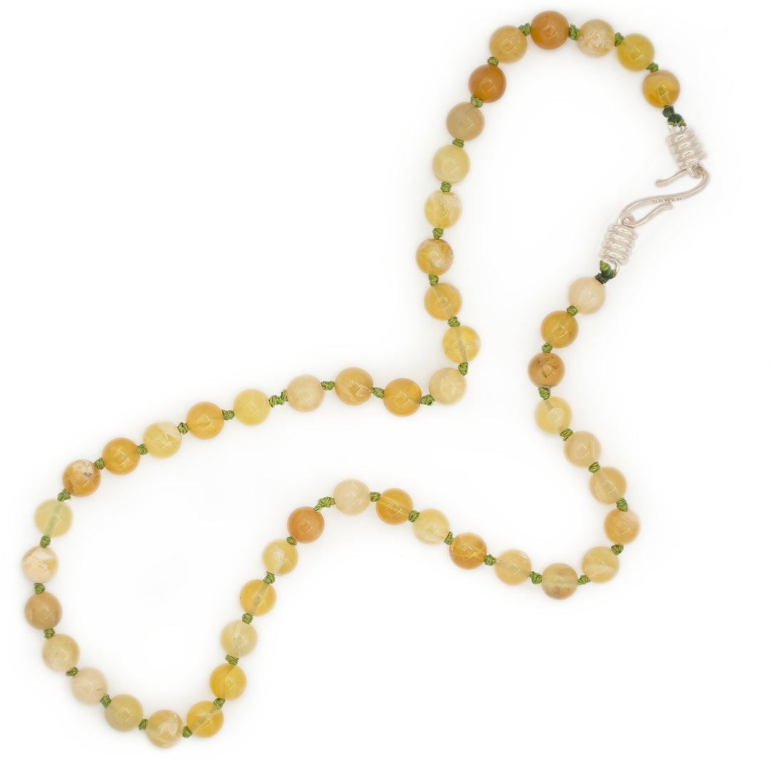 Yellow Opal Strand Necklace