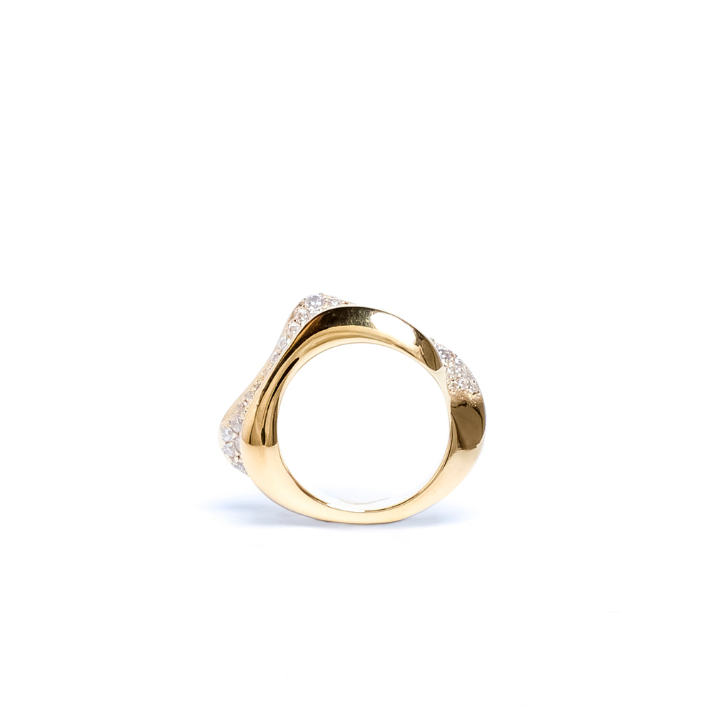 Calm Seas Diamond Ring