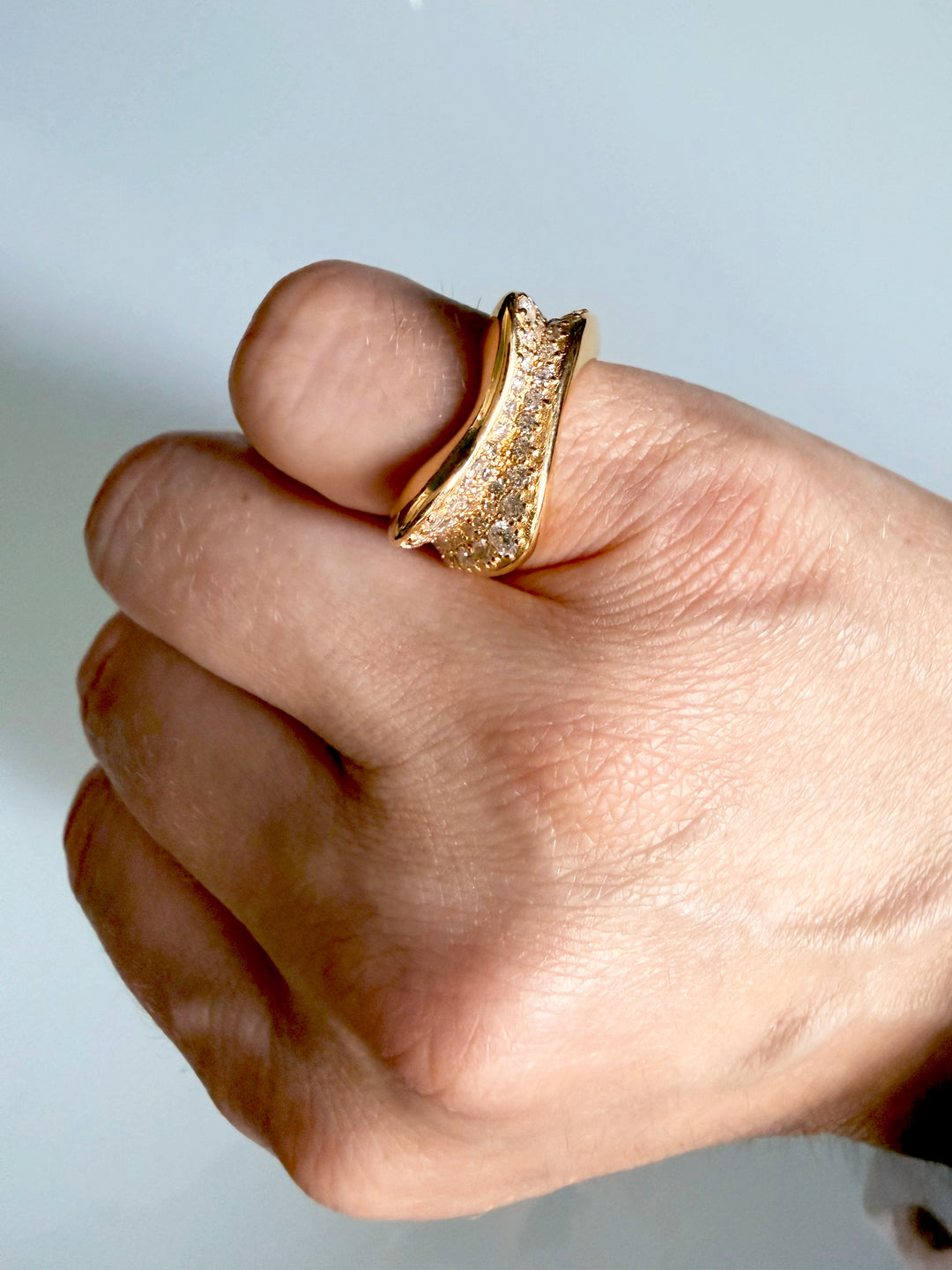 Calm Seas Diamond Ring