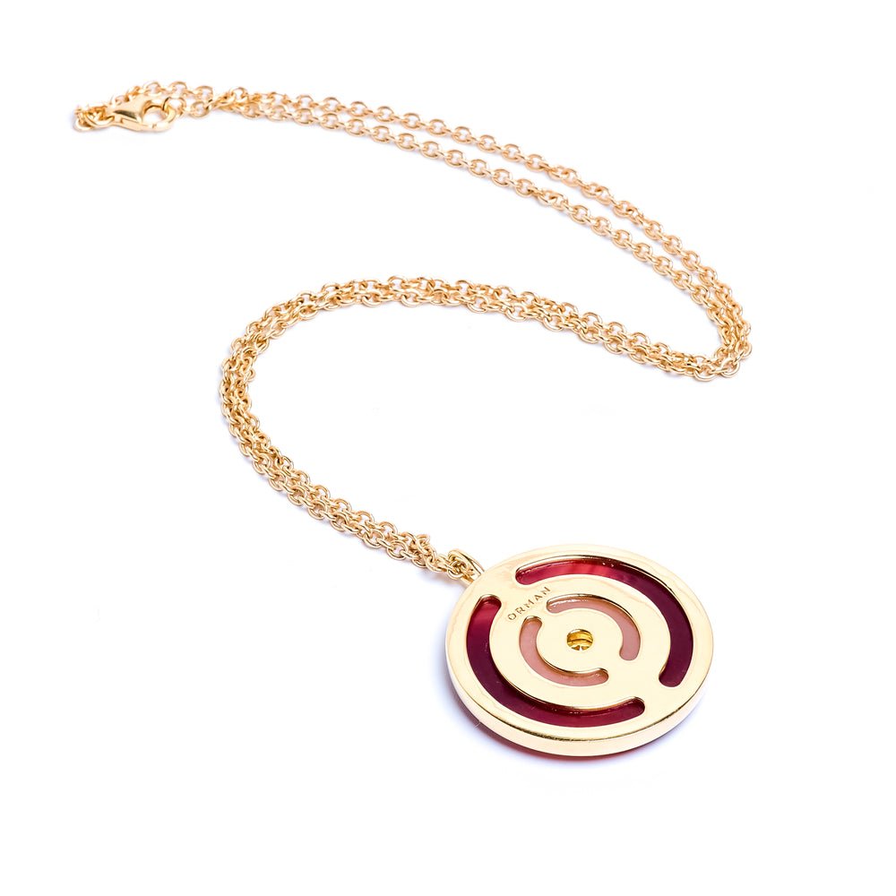 Ripples Citrine Large Necklace