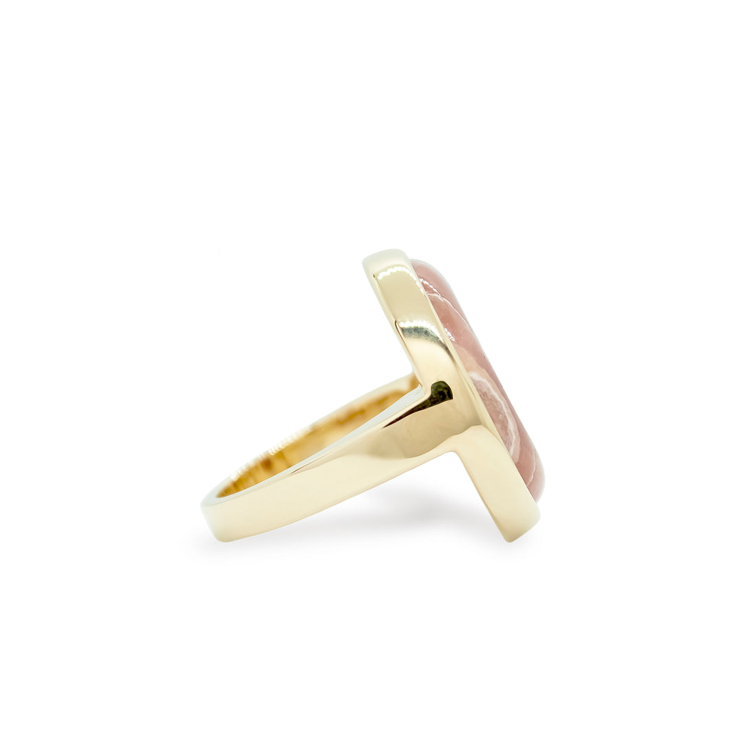 Ripples Garnet Small Ring