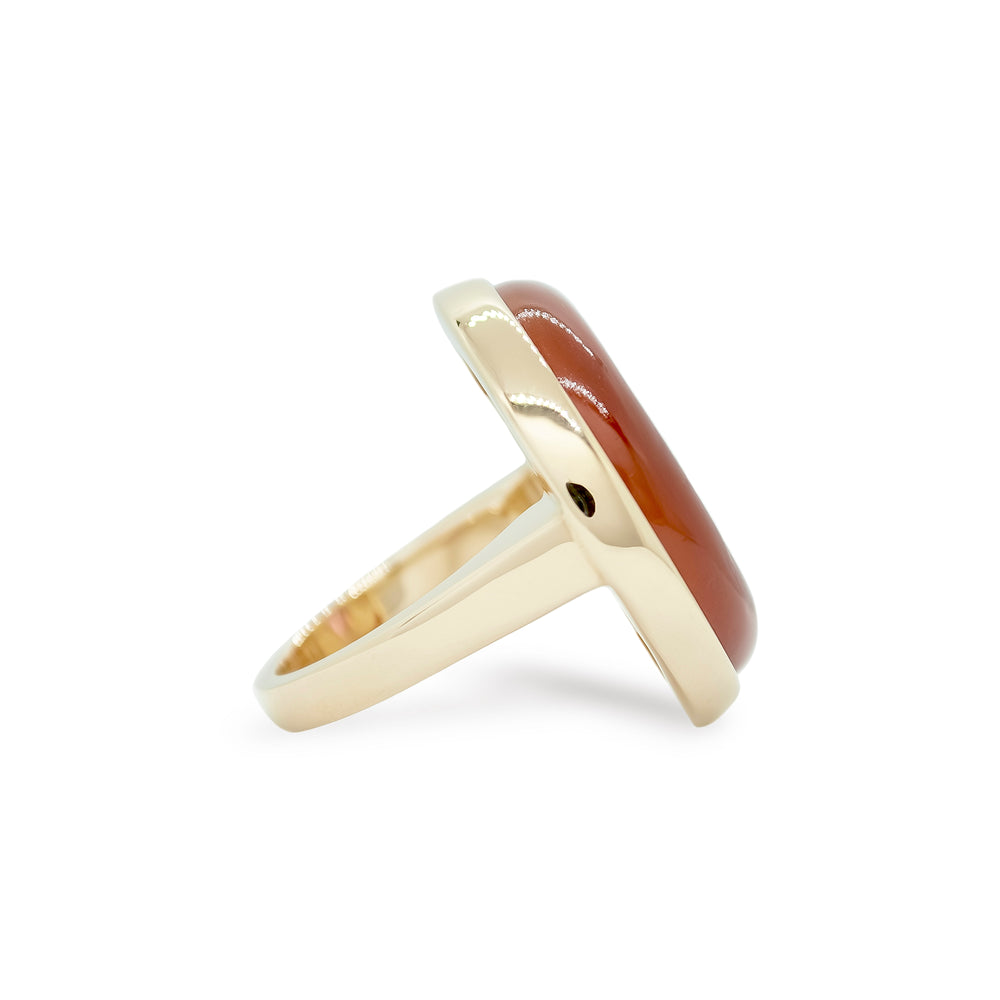 Ripples Pink Tourmaline Midi Ring