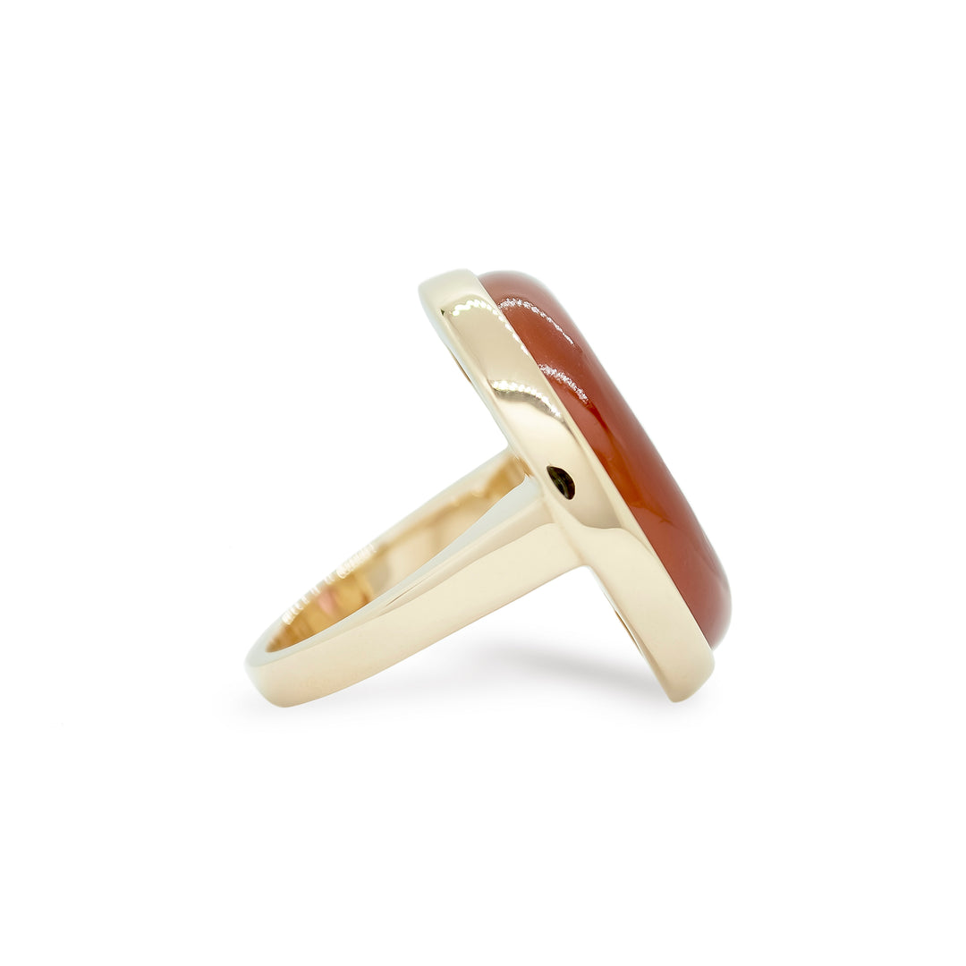 Ripples Pink Tourmaline Midi Ring