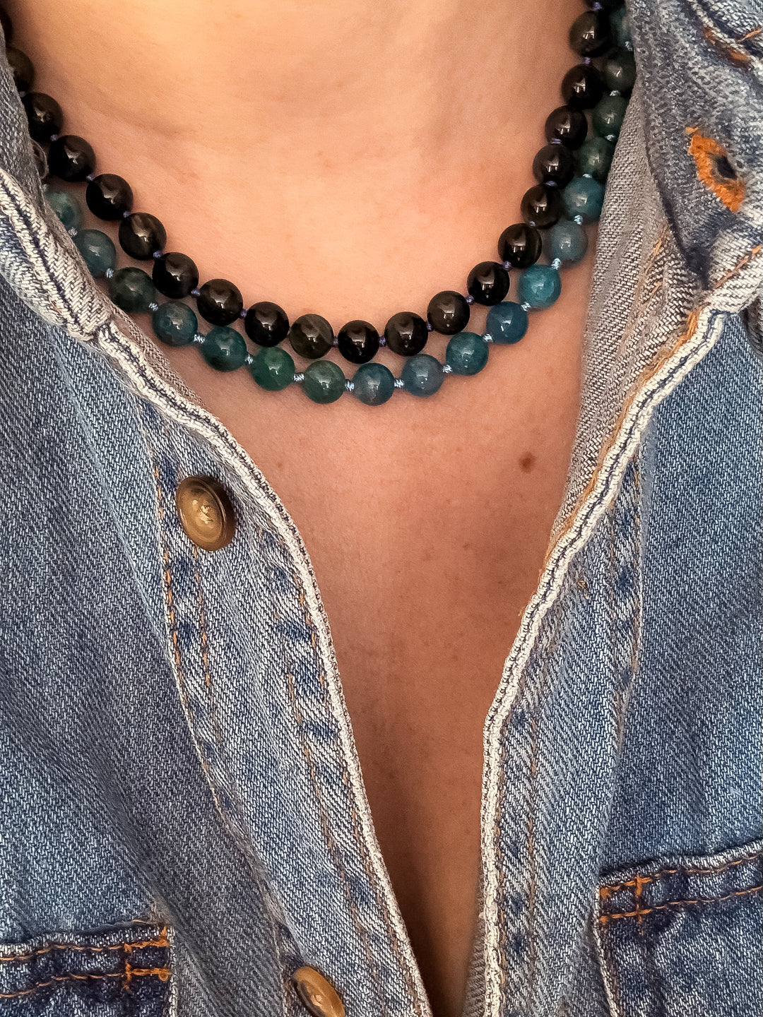 Apatite Strand Necklace
