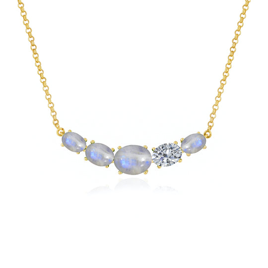 Beam Moonstone Necklace