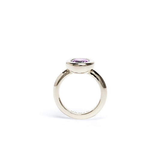 Amethyst Small Bud Ring