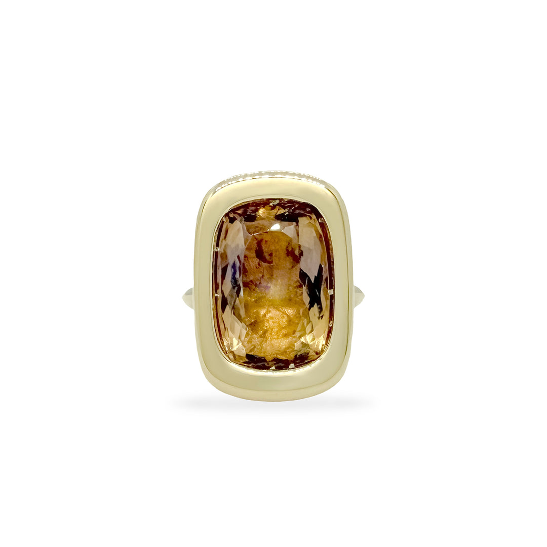 Ametrine Square Bud Ring