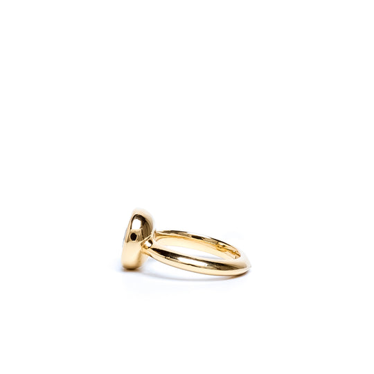 Aquamarine Small Bud Ring