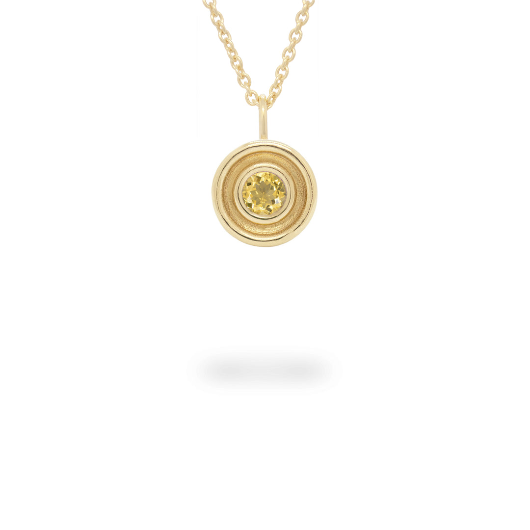 Citrine Flora Necklace