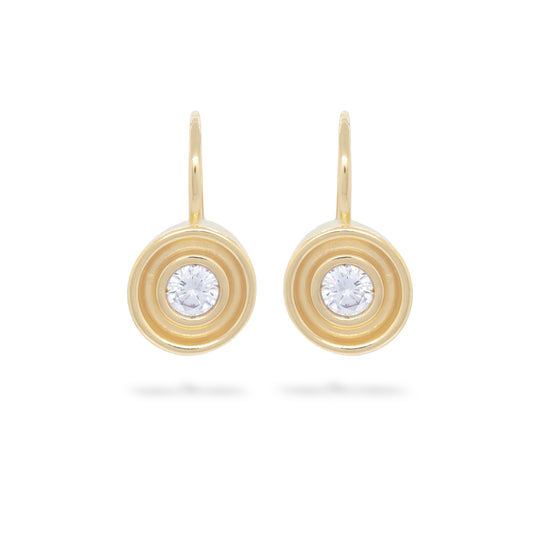 Diamond Flora Earrings