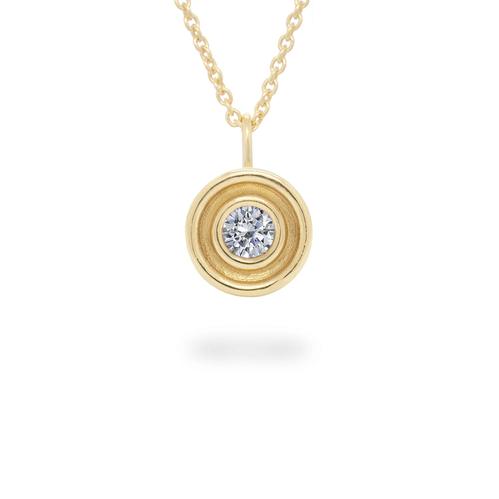 Diamond Flora Pendant