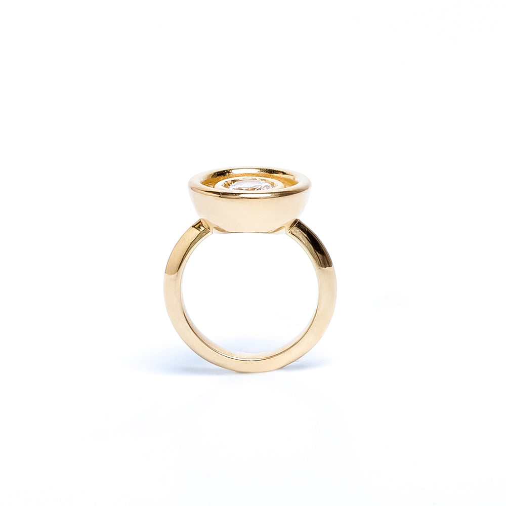 Morganite Flora Ring