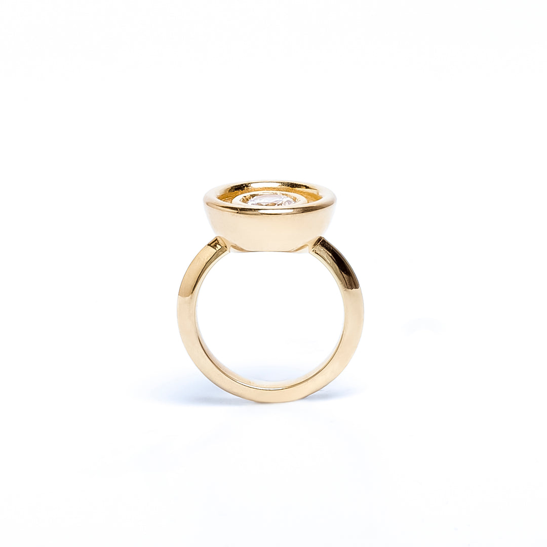 Morganite Flora Ring