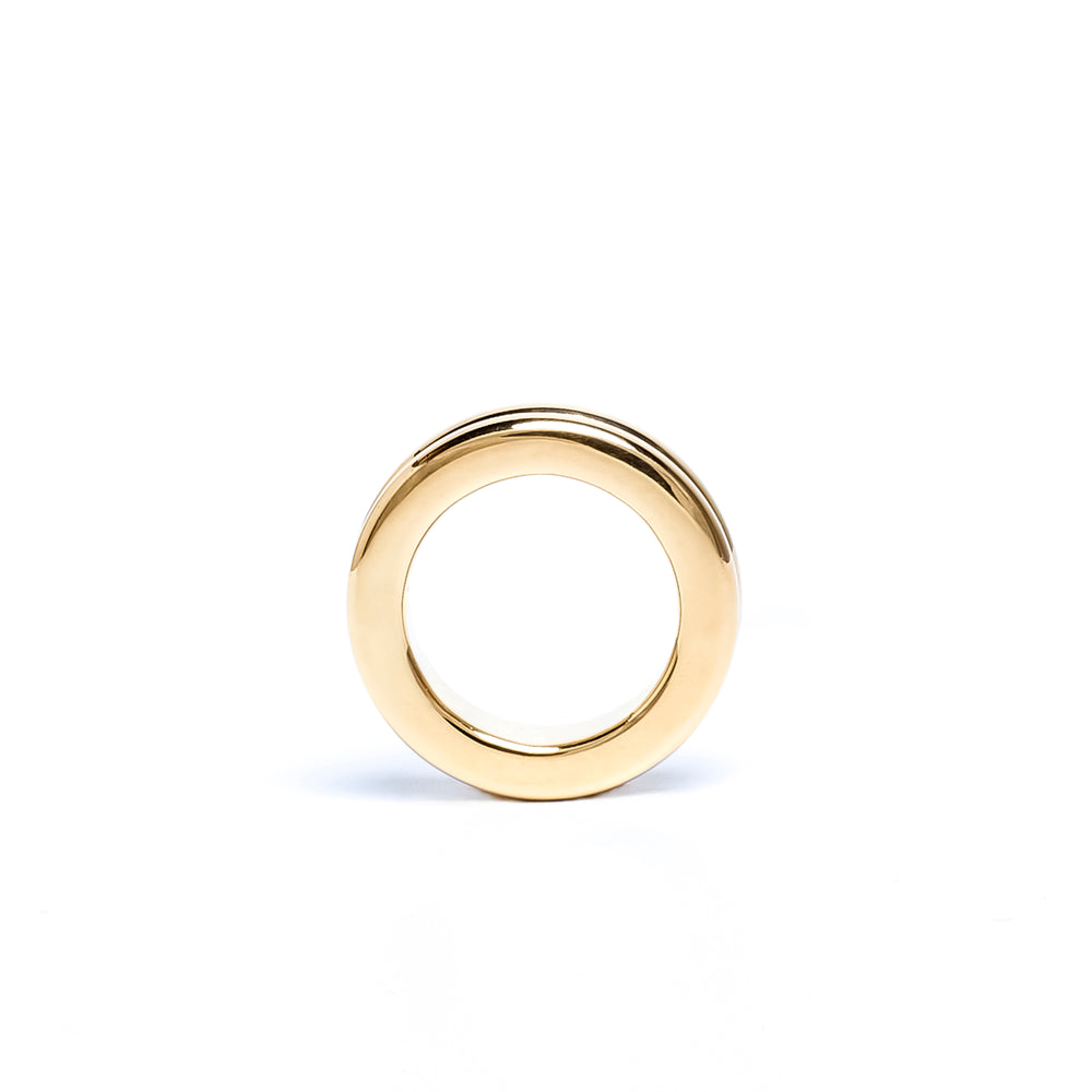 Ribbon Wide Band Ring
