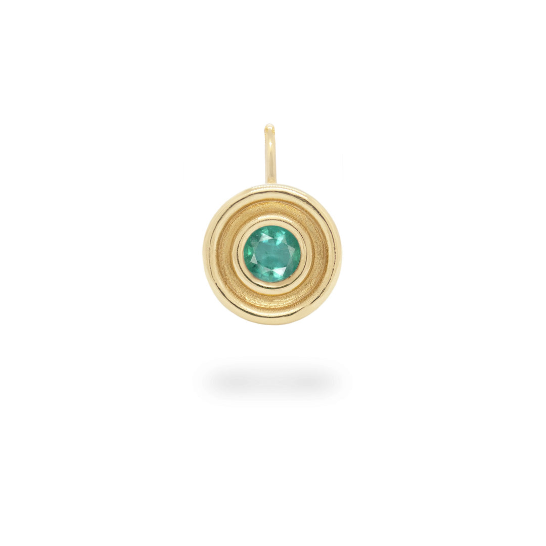 Emerald Flora Pendant