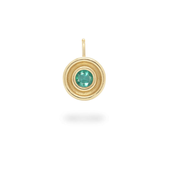 Emerald Flora Pendant