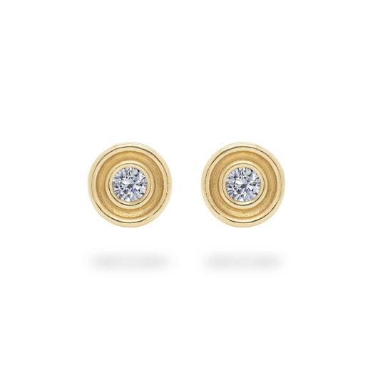 Diamond Flora Studs