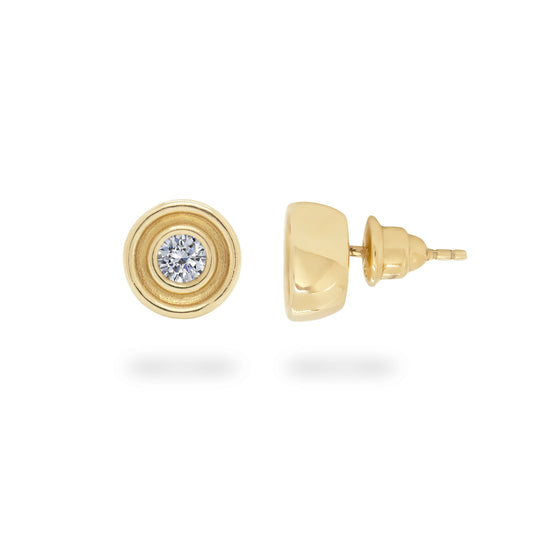 Diamond Flora Studs