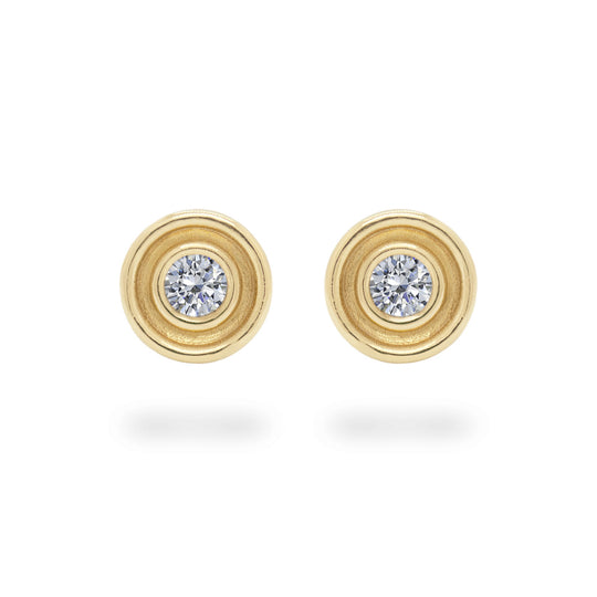 Diamond Flora Studs