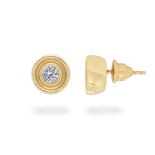 Diamond Flora Studs