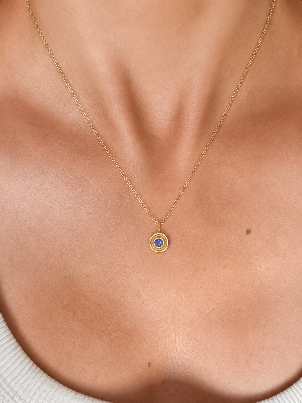 Tanzanite Flora Necklace