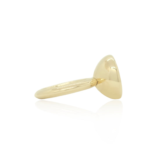 Citrine Large Bud Ring