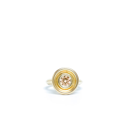 Morganite Flora Ring
