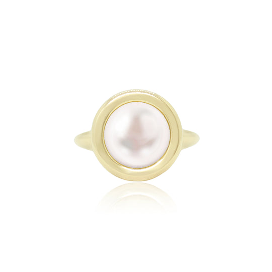 Pearl Large Bud Ring