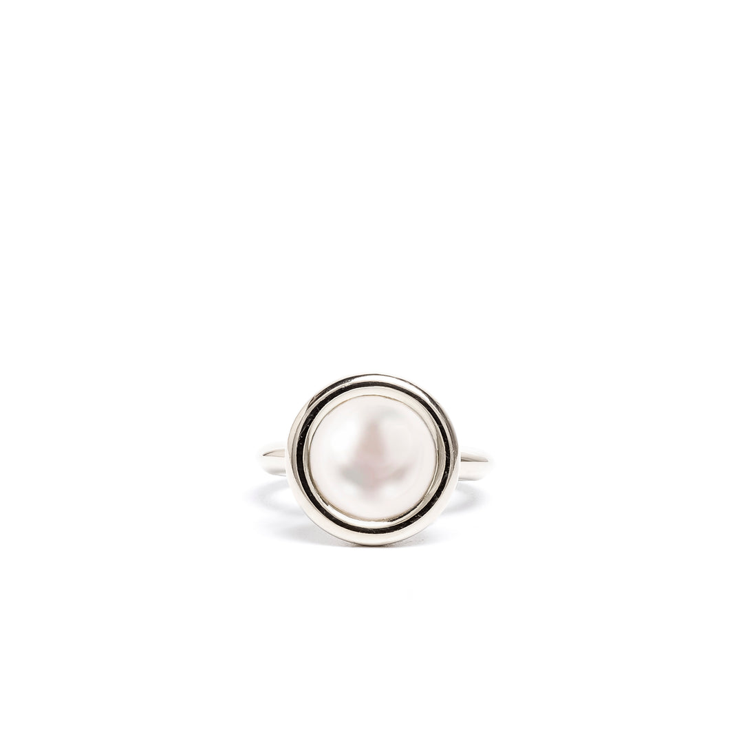 Pearl Large Bud Ring