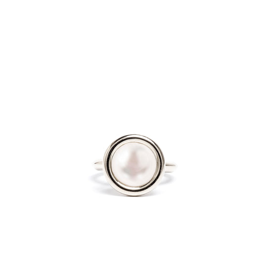Pearl Large Bud Ring