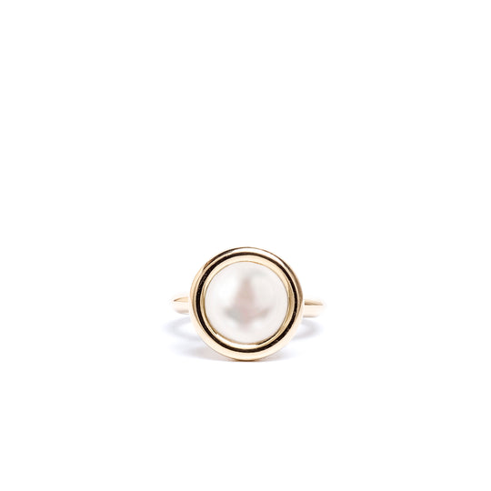 Pearl Large Bud Ring
