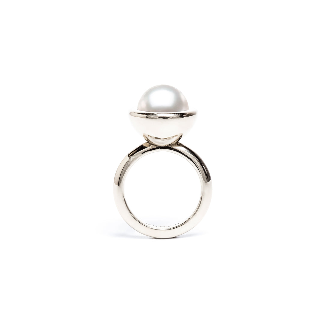 Pearl Large Bud Ring