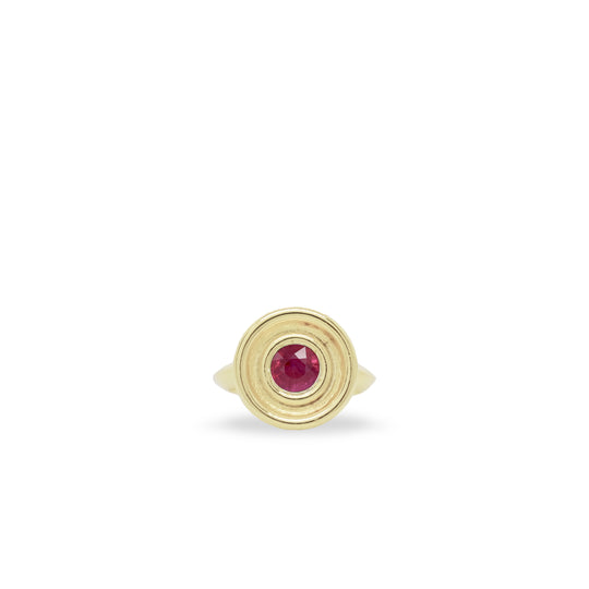 Ruby Flora Ring
