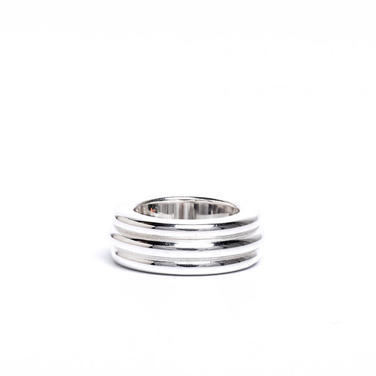 Tripple Ribbon Band Ring