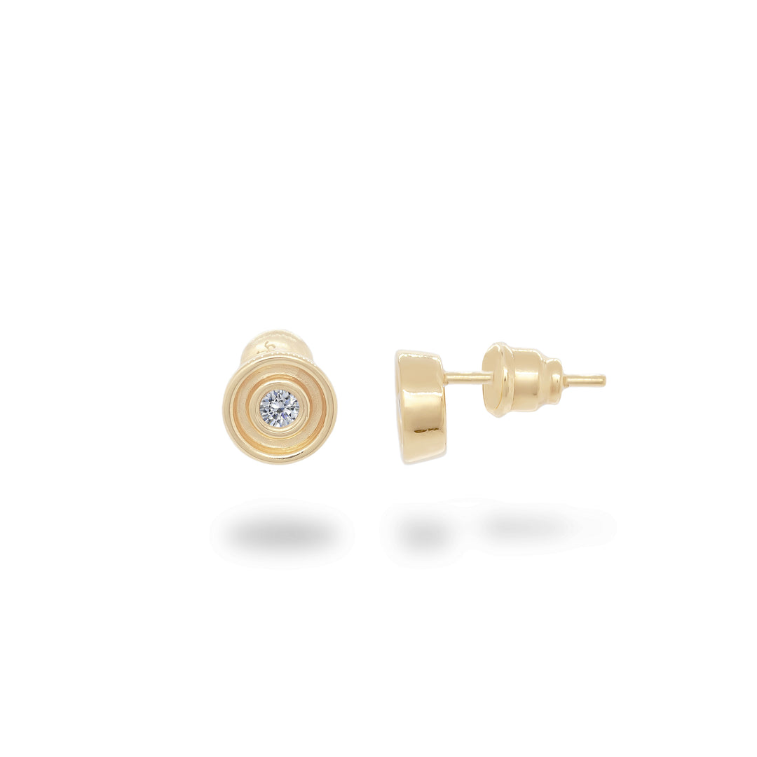 Diamond Flora Studs