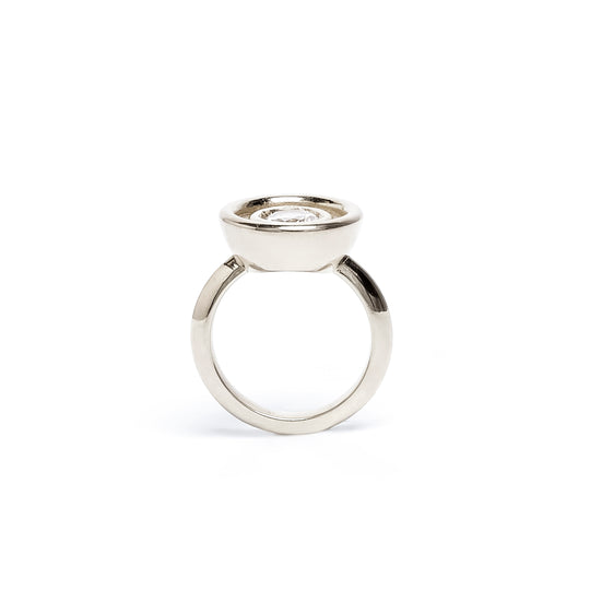 Blue Topaz Flora Ring