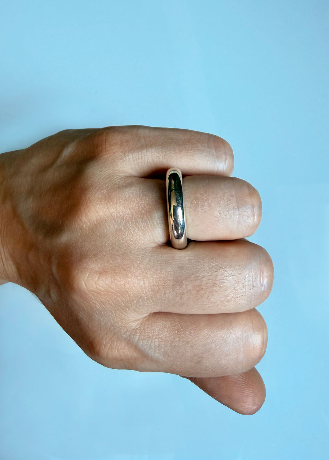 Ribbon Wide Band Ring