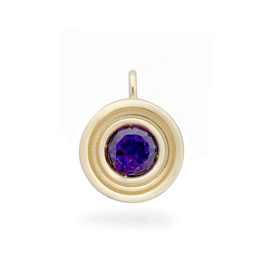 Amethyst Flora Pendant